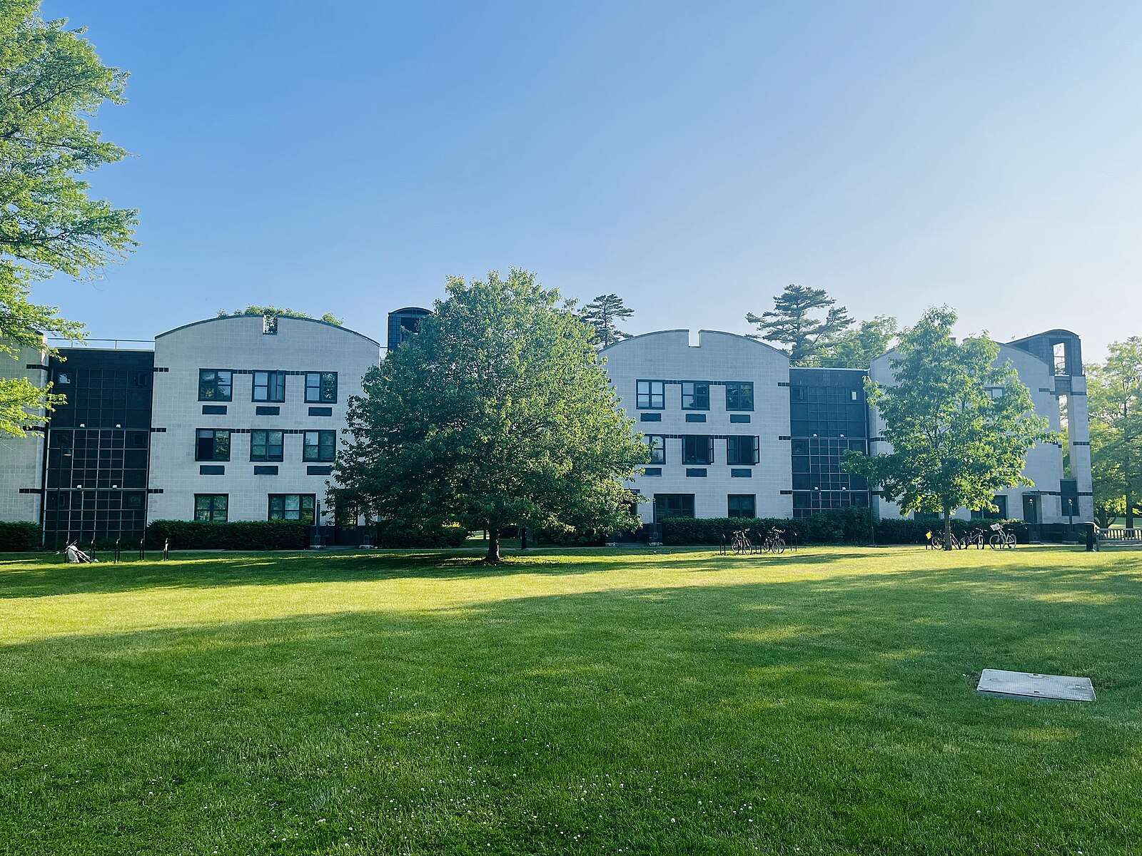 Alumni Houses dormitory is featured at Bard College.