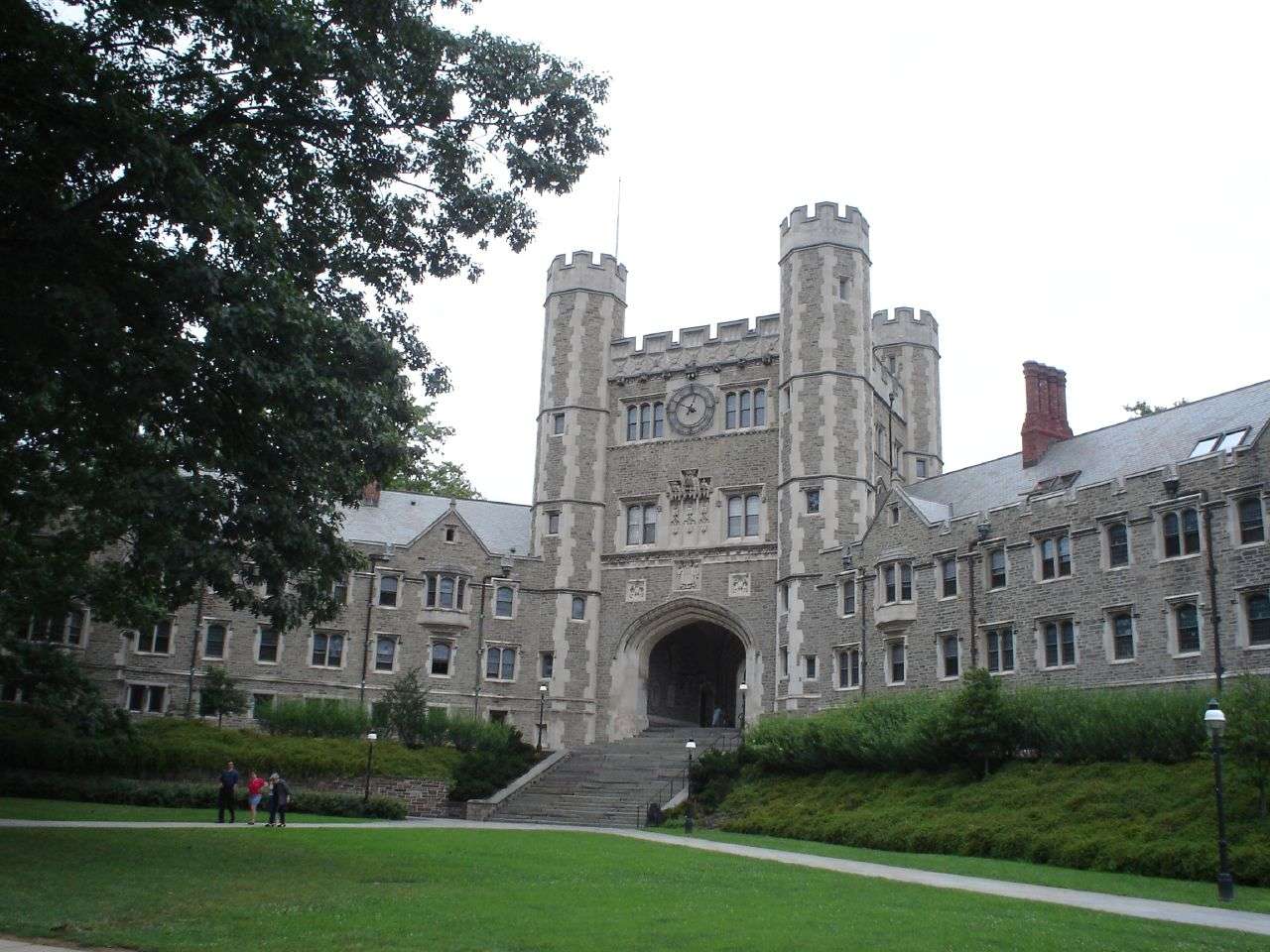 Mathey College's Blair Arch is featured at Princeton University.