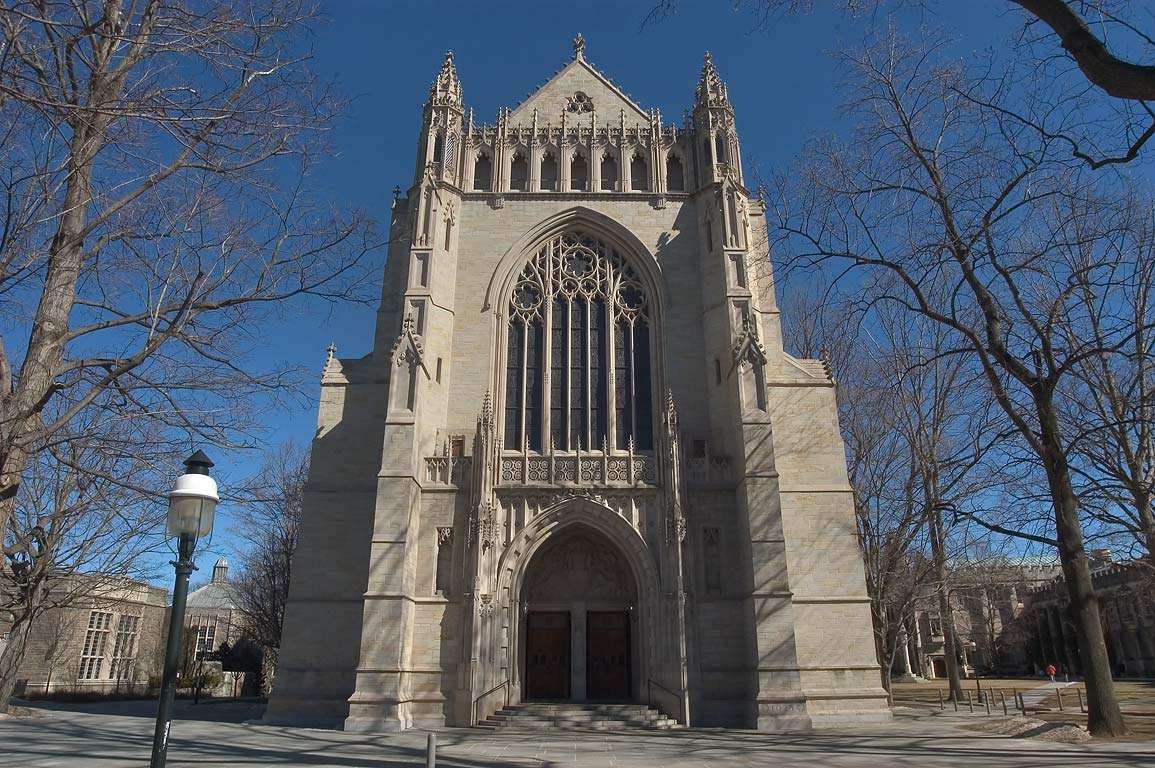 Princeton University Chapel is featured.