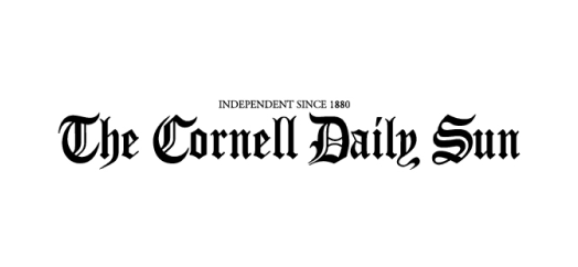 This is the black logo of The Cornell Daily Sun.
